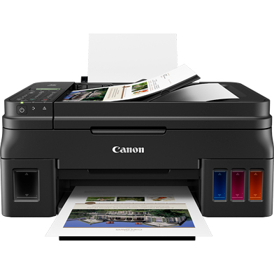 Canon PIXMA G4511 MegaTank + GI-590 Ink Multipack CMY (7,000 Pages) K (6,000 Pages)