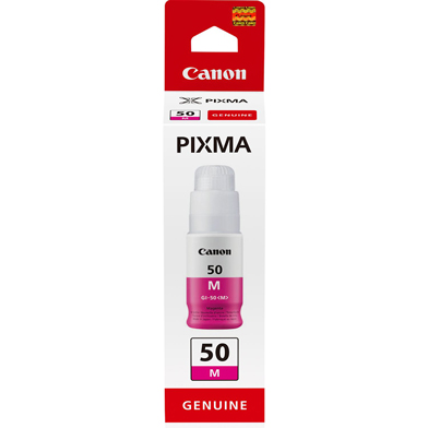 Canon 3404C001 GI-50 Magenta High Yield Ink Bottle (7,700 Pages)
