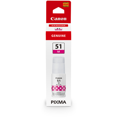 Canon 4547C001AA GI-51M Magenta Ink Bottle (7,700 Pages)