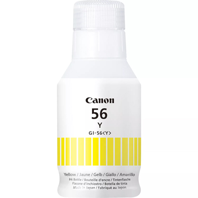 Canon 4432C001 GI-56Y Yellow Ink Bottle (14,000 Pages)