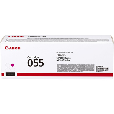 Canon 3014C002 055 Magenta Toner Cartridge (2,100 Pages)