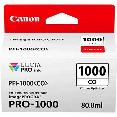 Canon 0556C001 PFI-1000CO Chroma Optimizer Ink Cartridge (97 Photos)