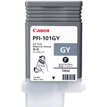 Canon 0892B001AA PFI-101GY Grey Ink Cartridge (130ml)