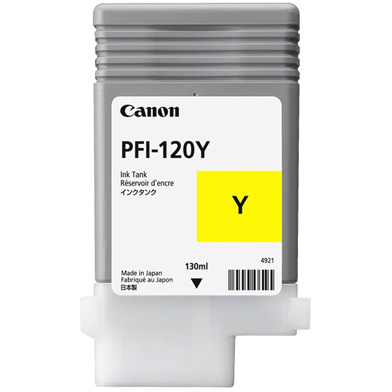Canon 2888C001 PFI-120Y Yellow Ink Cartridge (130ml)