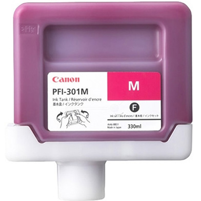 Canon 1488B001AA PFI-301M Magenta Ink Cartridge (330ml)