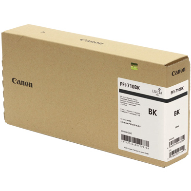 Canon 2354C001AA PFI-710BK Black Ink Cartridge (700ml)