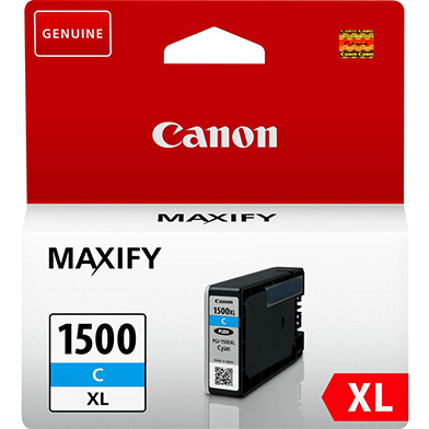 Canon 9193B001AA PGI-1500XL Cyan Ink Cartridge (1020 Pages)