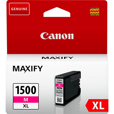 Canon 9194B001AA PGI-1500XL Magenta Ink Cartridge (780 Pages)