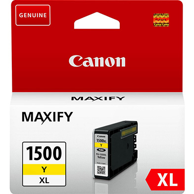 Canon 9195B001AA PGI-1500XL Yellow Ink Cartridge (935 Pages)