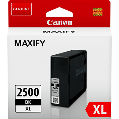 Canon 9254B001AA PGI-2500XL Black Ink Cartridge (2500 Pages)