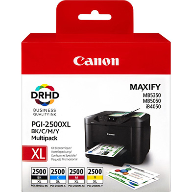 Canon 9254B004 PGI-2500XL CMYK Ink Cartridge Multipack