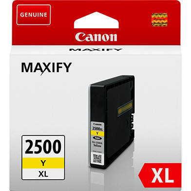 Canon 9267B001AA PGI-2500XL Yellow Ink Cartridge (1520 Pages)