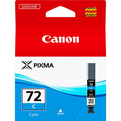 Canon 6404B001 PGI-72C Cyan Ink Cartridge (230 Photos)