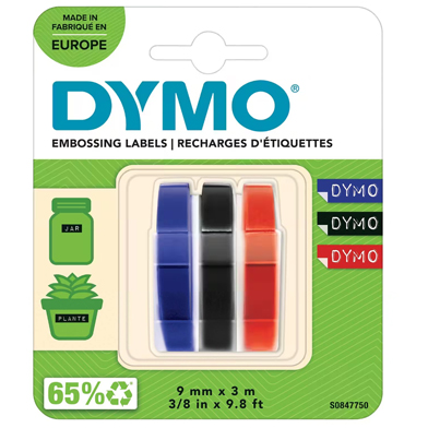 Dymo S0847750 Self-Adhesive Embossing Tape