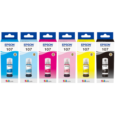 Epson  107 6-Colour Ink Cartridge Value Pack