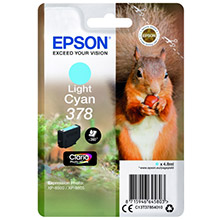 Epson C13T37854010 378 Claria Photo HD Ink Light Cyan (360 Pages)