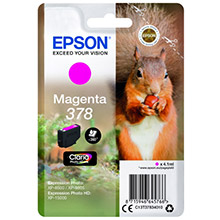 Epson C13T37834010 378 Claria Photo HD Ink Magenta (360 Pages)
