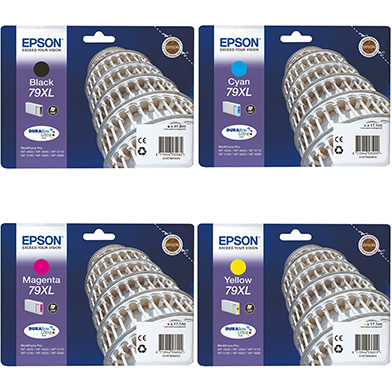 Epson  79XL Ink Multipack CMY (2,000 Pages) K (2,600 Pages)