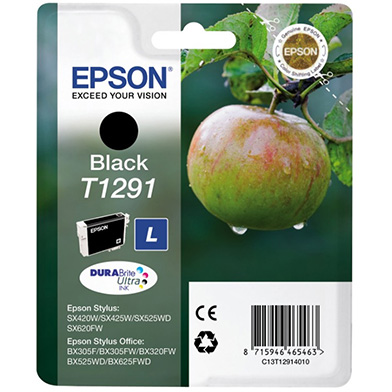 Epson C13T12914010 T1291 Black Ink Cartridge (11.2ml)
