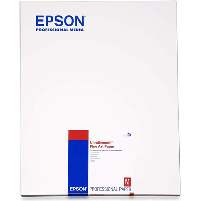 Epson C13S042105 Ultrasmooth Fine Art Paper - 325gsm (A2 / 25 Sheets)