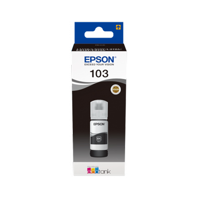 Epson C13T00S14A10 103 Black Ink Bottle (4,500 Pages)