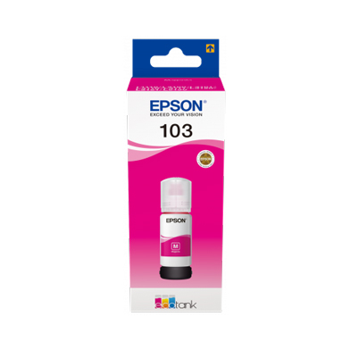 Epson C13T00S34A10 103 Magenta Ink Bottle (7,500 Pages)