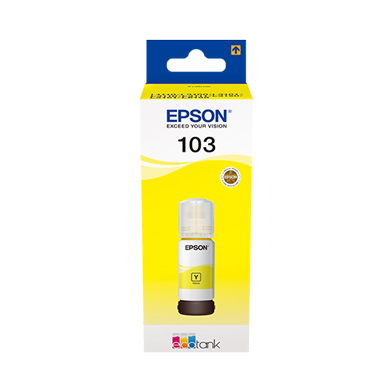 Epson C13T00S44A10 103 Yellow Ink Bottle (7,500 Pages)