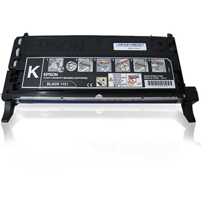 Epson C13S051161 Black Toner Cartridge High Capacity (6,000 Pages)