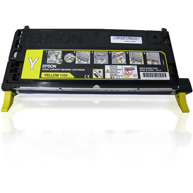 Epson C13S051158 Yellow Toner Cartridge High Capacity (6,000 Pages)