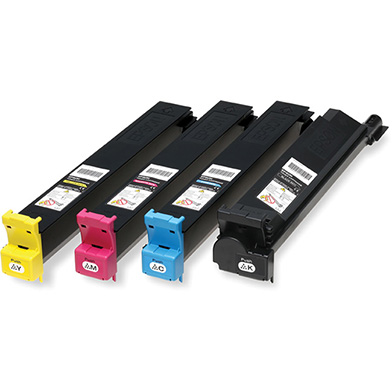 Epson  S05047 Toner Rainbow Pack CMY (14k) + Black (21K)