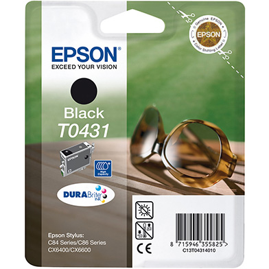Epson Black T0431 Ink Cartridge (29ml)
