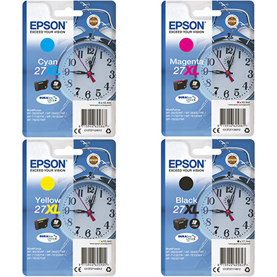 Epson  27XL Ink Value Pack CMYK (1,100 Pages)
