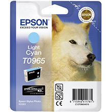 Epson C13T09654010 T0965 Light Cyan Ink Cartridge (11.4ml)