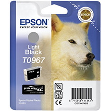 Epson C13T09674010 T0967 Light Black Ink Cartridge (11.4ml)