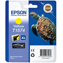 Epson C13T15744010 T1574 Yellow Ink Cartridge (25.9ml)