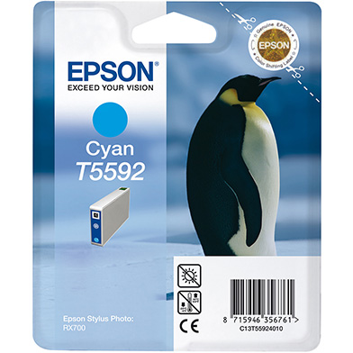 Epson C13T55924010 T5592 Cyan Ink Cartridge (13ml)