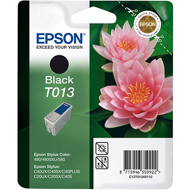 Epson C13T01340110 T013 Black Ink Cartridge (10ml)