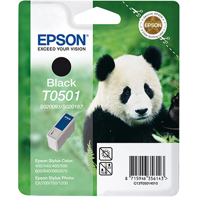 Epson C13T05014010 T0501 Black Ink Cartridge (15ml)
