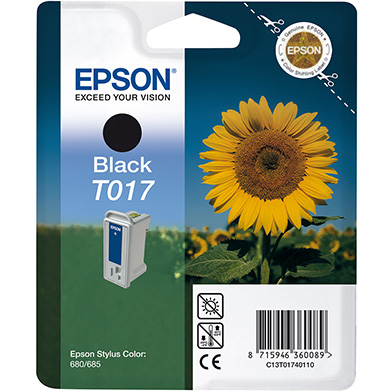 Epson C13T01740110 T017 Black Ink Cartridge (17ml)