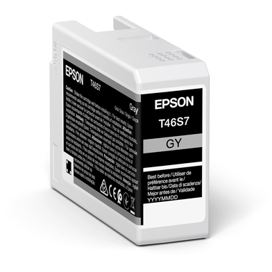 Epson C13T46S700 T46S7 Grey UltraChrome Pro 10 Ink Cartridge (25ml)
