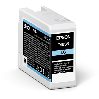 Epson C13T46S500 T46S5 Light Cyan UltraChrome Pro 10 Ink Cartridge (25ml)