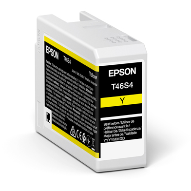 Epson C13T46S400 T46S4 Yellow UltraChrome Pro 10 Ink Cartridge (25ml)