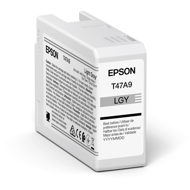 Epson C13T47A900 T47A9 Light Grey UltraChrome Pro 10 Ink Cartridge (50ml)