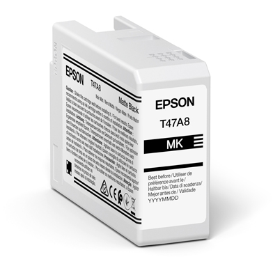 Epson C13T47A800 T47A8 Matte Black UltraChrome Pro 10 Ink Cartridge (50ml)