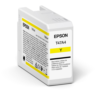 Epson C13T47A400 T47A4 Yellow UltraChrome Pro 10 Ink Cartridge (50ml)