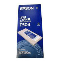 Epson C13T504011 Light Cyan T504 Ink Cartridge (500ml)