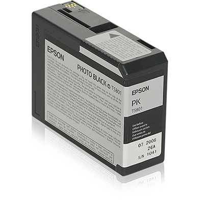 Epson C13T580100 Photo Black T5801 Ink Cartridge (80ml)