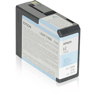 Epson Light Cyan T5805 Ink Cartridge (80ml)