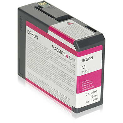 Epson C13T580300 Magenta T5803 Ink Cartridge (80ml)