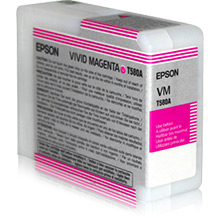 Epson C13T580A00 Vivid Magenta T580A Ink Cartridge (80ml)